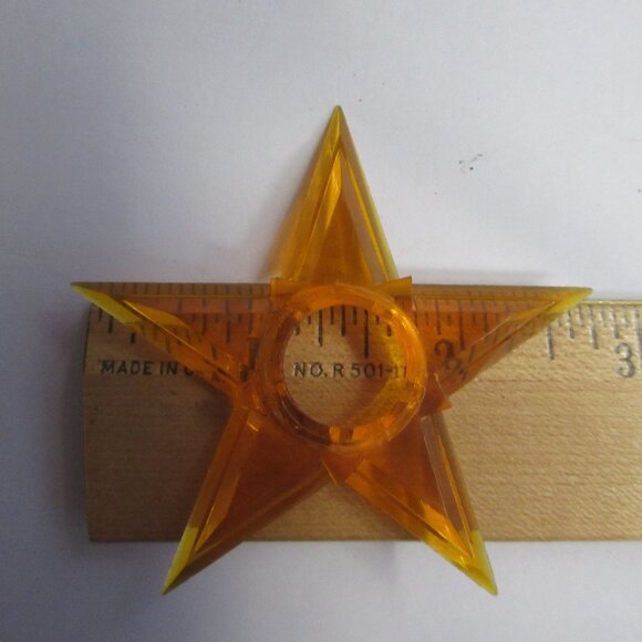 8 NOMA Plastic Star Reflector Covers for C7 Bulbs Christmas Lights GLOLITE - Picture 5 of 10